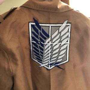 Attack on Titan Cosplay Jacket and Cape